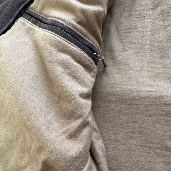 COLUMBIA‎ Mens Brown Leather Jacket Size XL in very good condition - Picture 7 of 16